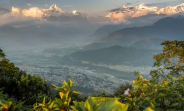 Sarangkot Sunrise over the Himalayas