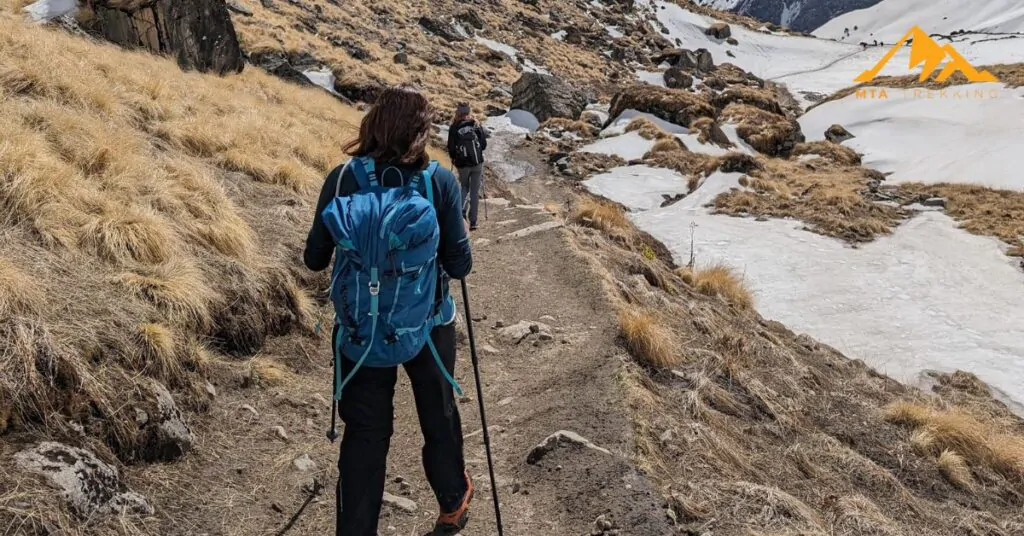 Pathway of Annapurna Base Camp