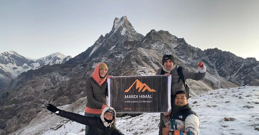 mardi himal trekking